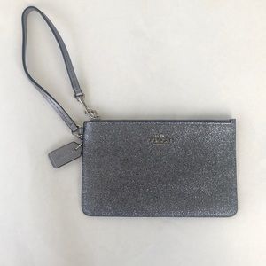 Coach Glitter Wristlet